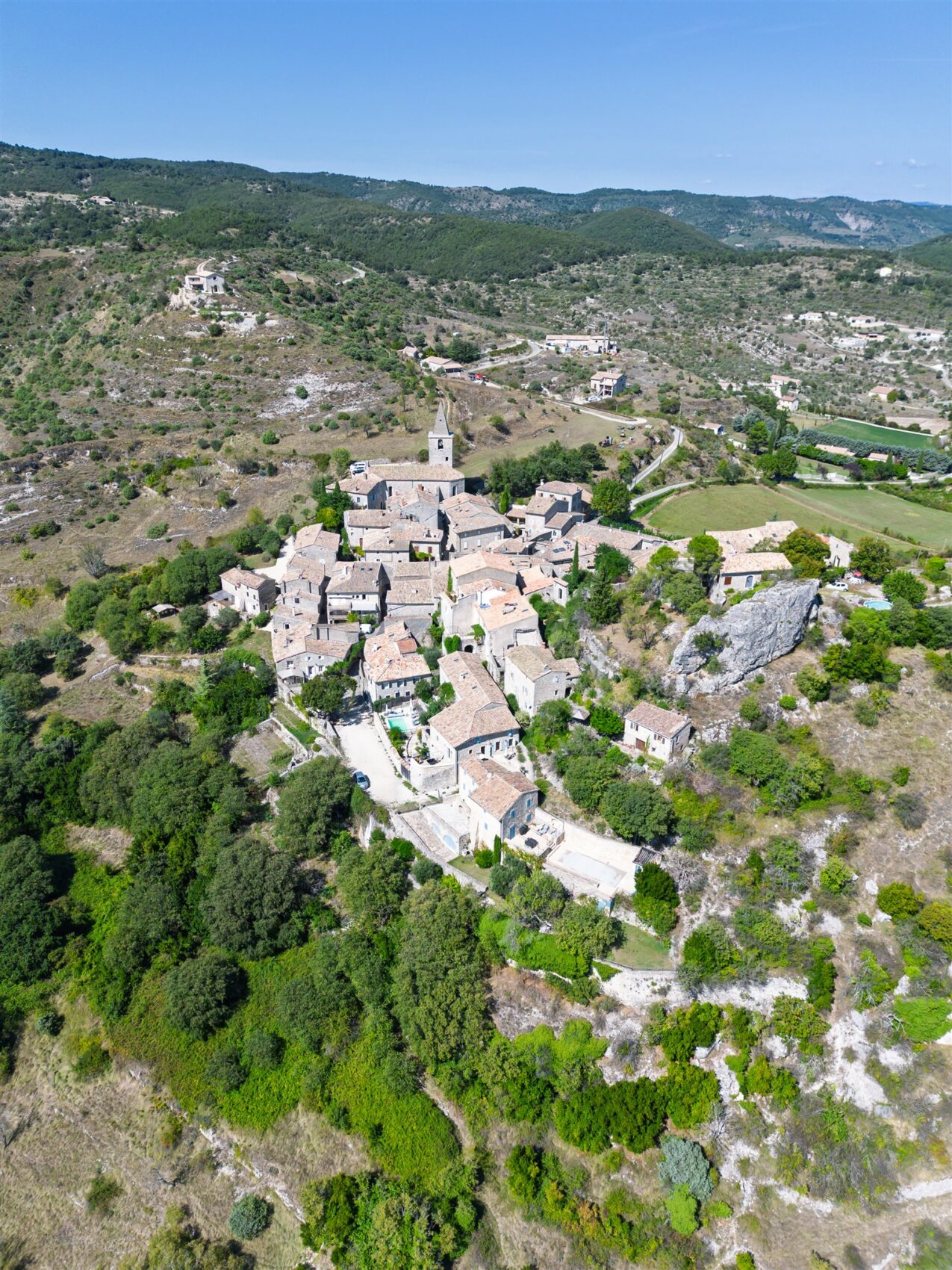 Gîte en Ardèche - Fenêtre paysages